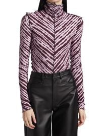 Shop Proenza Schouler White Label Tie-Dye Knit Turtleneck at Saks Fifth Avenue